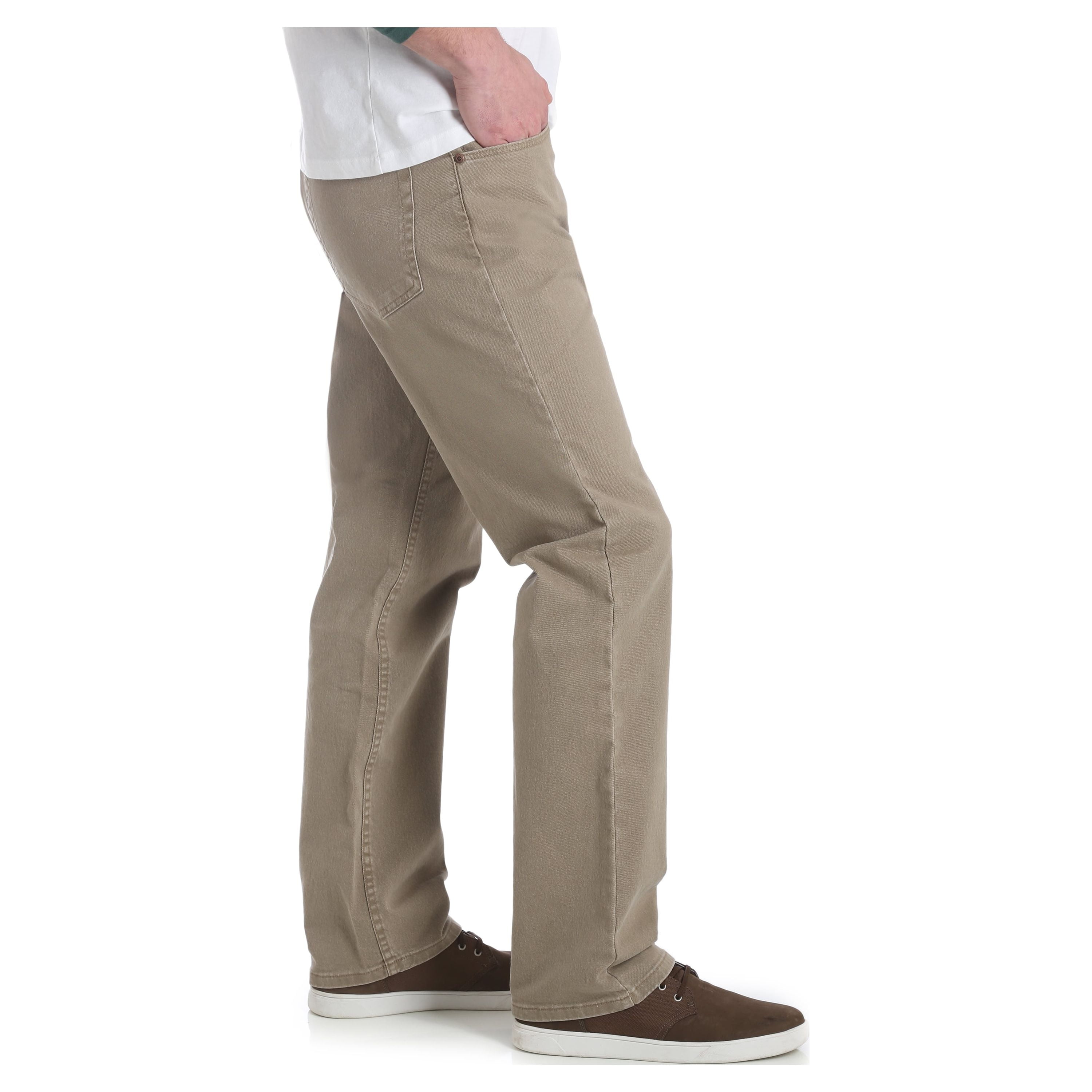 Wrangler Men's and Big Men's Regular Fit Jeans with Flex