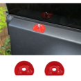 thumbnail image 5 of Cubierta decorativa del pasador de la cerradura de la puerta del automóvil Pegatinas para 2009-2014 Accesorios interiores, Rojo, 5 of 5