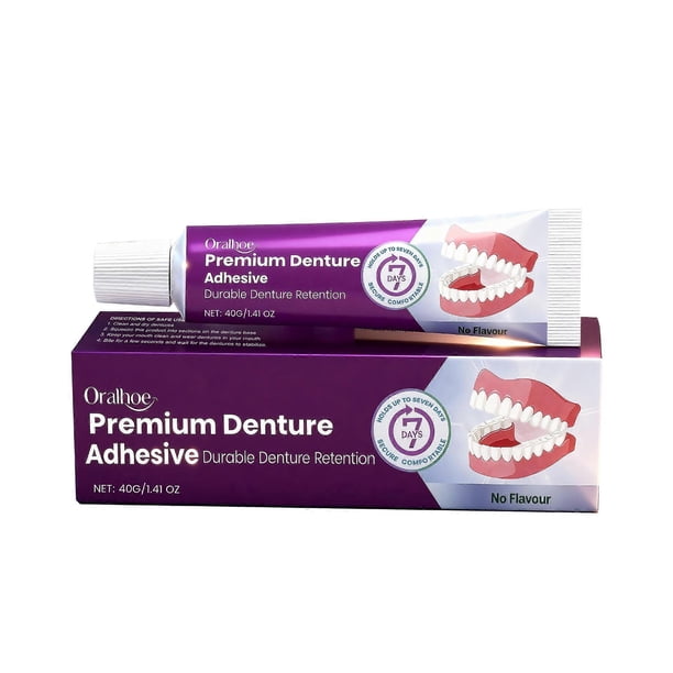 1-3x Extra Strong Thermoplastic Adhesive for Dental Use, Long-Lasting Hold Up to 4 Days, Universal Fit for All Ages