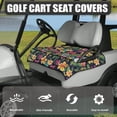 thumbnail image 3 of Whosucclay Tropical Plants Anti-Scratch Golf Cart Seat Cover, 4 Pockets Comfort Golf Cart Seat Protector for Yamaha EZGO Club Car, 52.36" x 32.28", 3 of 7