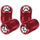 thumbnail image 3 of 4pcs Tire Valve Covers Car Tire Valve Caps Paw Print Tire Valve Cap Vehicle Tire Valve Cap, 3 of 4