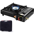 thumbnail image 1 of Dual Fuel Stove, Portable Camping Stove with Butane & Propane Compatibility, High Heat Output and Auto-ignition System for Unmatched Outdoor Cooking, 1 of 5