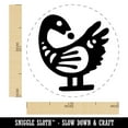 thumbnail image 2 of Sankofa African Adinkra Bird Symbol Reflection Self-Inking Rubber Stamp Ink Stamper - Black Ink - Medium 1 Inch, 2 of 7