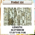 thumbnail image 3 of Grey Stone Peel and Stick Vinyl Wallpaper, Realistic Stone Design for DIY Home Decor, Repositionable, No Residue, Application for Smooth Walls, 3 of 8