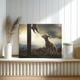 thumbnail image 6 of P&L Art Framed Canvas Wall Art - 24"x20" Jesus and Lamb Canvas Wall Art - Jesus Crucifixion & Lamb Redemption Christian Picture Wall Art Canvas Print Christian Entryway Decor, 6 of 8