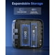 thumbnail image 4 of KAMRUI Essenx E1 Mini PC, 16GB DDR4 RAM 256GB M.2 SSD, Mini Computer Intel Twin Lake N150 (up to 3.6GHz), Desktop Computer Dual 4K, Ethernet, WiFi, Bluetooth for Business, Office, Home, 4 of 5