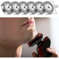 thumbnail image 2 of 6 Pcs Tête de Rasoir Électrique Tondeuses à Cheveux Réparation Entretien Poils du Visage Tondeuse à Barbe Têtes Réparation Entretien Accessoires Pièces de Rechange Remplacement pour Philips, 2 of 6
