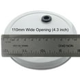 thumbnail image 4 of Drilled Metal 110mm Lid with Grommet For One Gallon And 64oz Wide Mouth Glass Jar, 4 of 4
