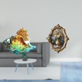 thumbnail image 2 of Figura de de cristal, animal marino, arte decorativo, artesanía, estatua, adorno, marco de fotos, marco de resina, diseño vintage, arte, manu, 2 of 8