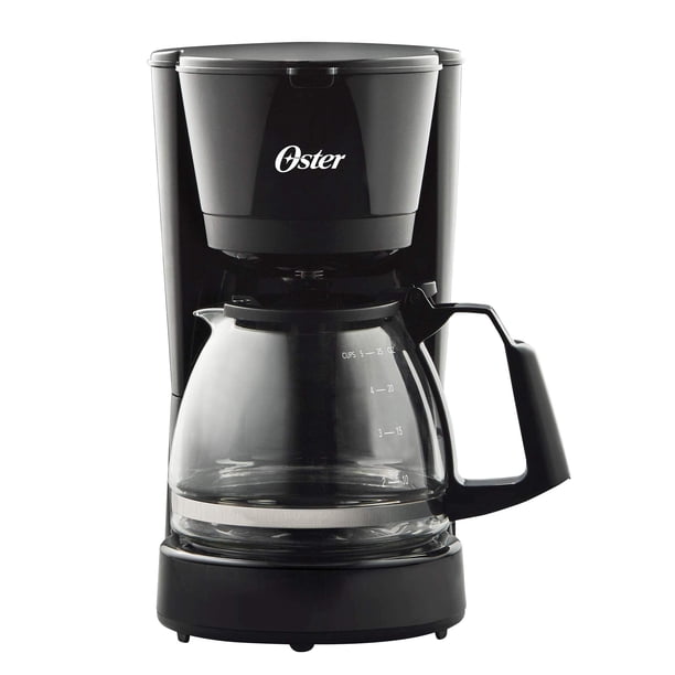 Oster® Cafetera de 5 tazas con filtro permanente, Negro, BVSTDC05
