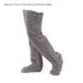 thumbnail image 4 of Pantimedias Poliéster Calentador de piernas Invierno Rodilla alta Protector de piernas largo Calcetín Legging, Gris Inevent AP001410-02, 4 of 7