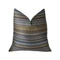 thumbnail image 2 of Plutus Zig Along Indigo Almohada hecha a mano, (20 "x 36" King) Plutus PB11302-2036-SP, 2 of 2