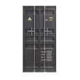 thumbnail image 2 of Bowery Hill Metal Gunmetal Wardrobe Rectangular Durable 34" x 22" x 67", 2 of 4