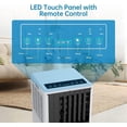 thumbnail image 4 of SOLLED 2 Pack 8000 BTU Portable Air Conditioner 3-in-1 AC with Dehumidifier Fan No Installation Required Mobile Floor Unit for Home Bedroom Dorm Apartment White, 4 of 7