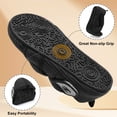 thumbnail image 7 of Joinfre Slippers for Women Comfy House Bedroom Corduroy Cross Bow Slide Slipper with Adjustable, 7 of 7