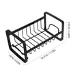 thumbnail image 3 of Soporte para esponja de fregadero, organizador para fregadero de cocina, dispensador de jabonera para colgar en la pared, 3 of 5