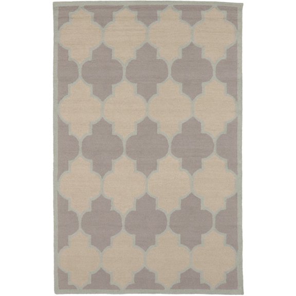 Multicolored Trellis 5X8 Hand-Tufted Modern Rug