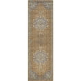 thumbnail image 2 of 63" X 91" Coffee Wool Rug, 2 of 5