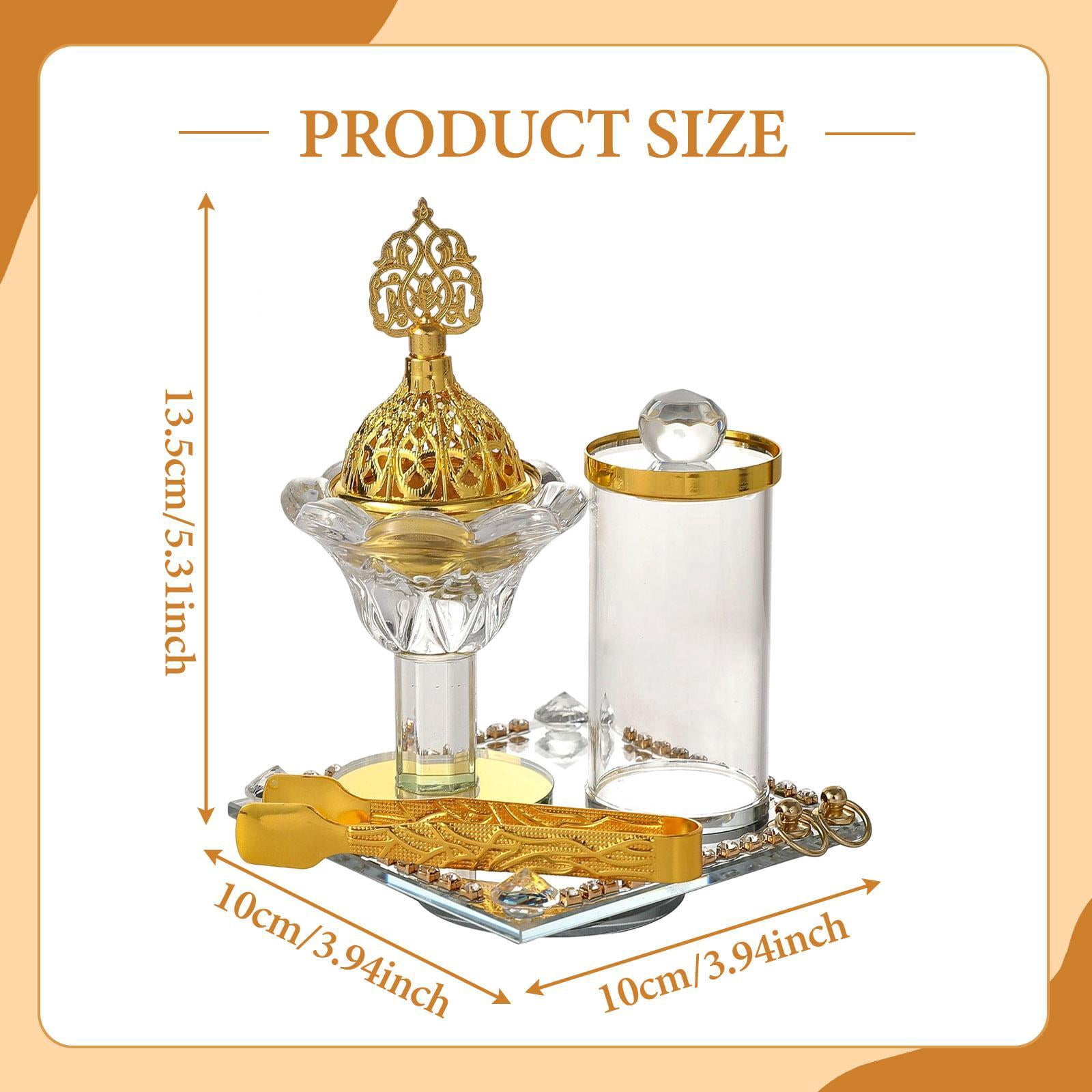 WLPZXP Arabian Incense Burner Gift Incense Cone Holder for Home Bedroom Living Room