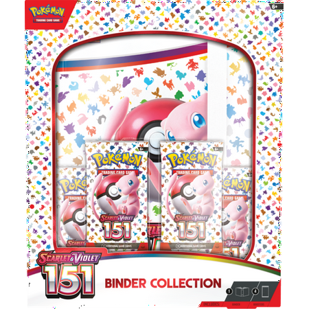 Pokemon Trading Card Games Scarlet & Violet 3.5 151 Binder Collection - 4 Pokemon Tcg Scarlet & Violet—151 Booster Packs