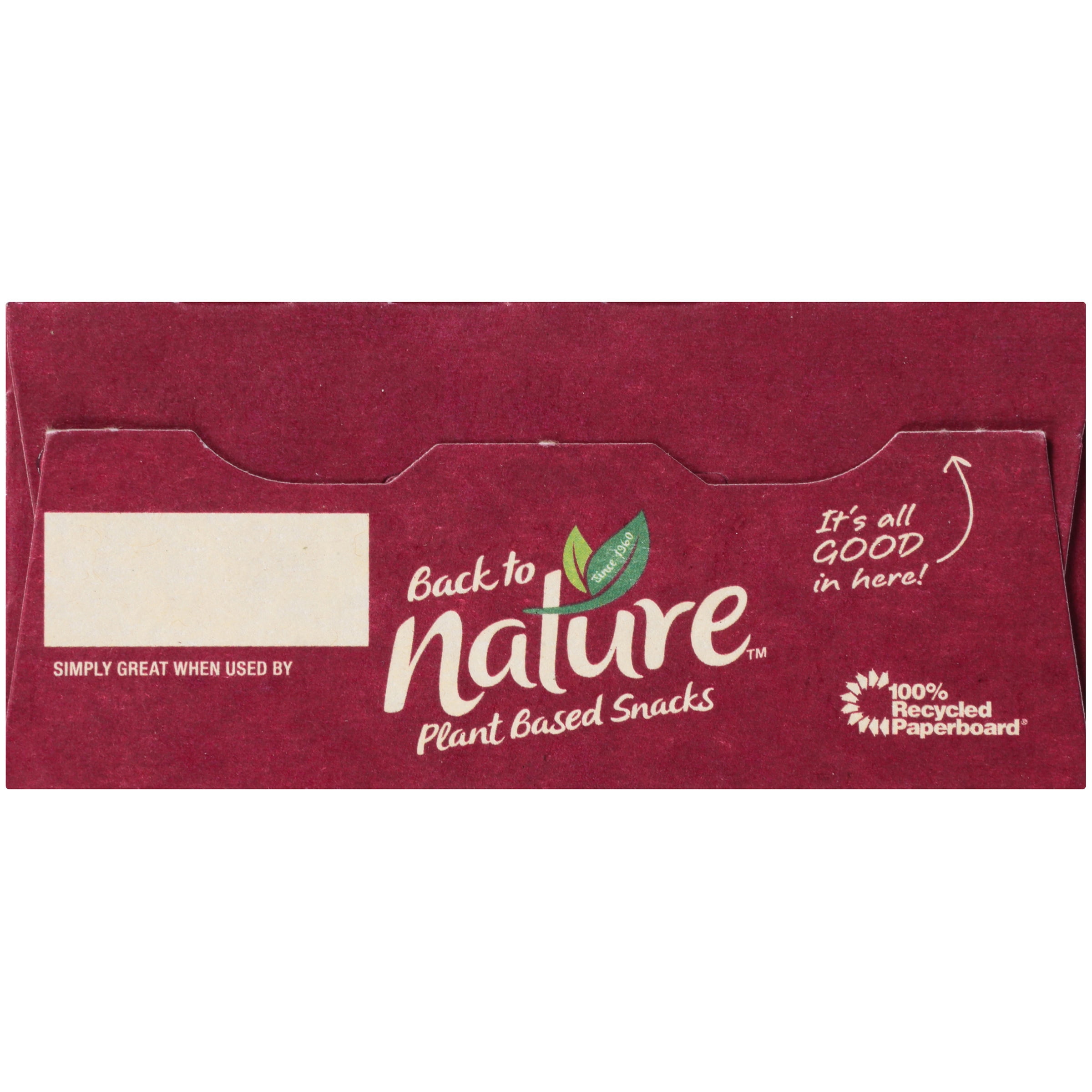 Back To Nature Chocolate Chunk Cookies 9 5 Oz Box Walmart Com Walmart Com