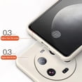 thumbnail image 6 of Compatible with Xiaomi 13 Ultra Case for Women Men, Ultra Slim Xiaomi 13 Ultra Phone Case Silicone Liquid Soft Shockproof Anti-Scratch Protective Cases (Beige), 6 of 14
