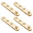 thumbnail image 1 of 8pcs Universal Hinge Cabinet Door Hinge Bookshelf Door Hinges Pivot Hinge Heavy Duty Rotation Pivot Hinge Cabinet Rotating Hinge Door Fitting Copper Pivot, 1 of 8