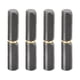 thumbnail image 1 of Uxcell 4Pack Bisagras de barril para soldar, 2-3/8" x 6/16" (LxD) Acero al carbono desmontable soldable, 1 of 6
