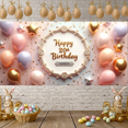 thumbnail image 5 of Decorative Design Birthday Party Banner Colorful Theme Celebration Decoration Happy 20th Birthday Banner for Birthday Party Kids Party Indoor Decoration, 5 of 6