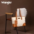 thumbnail image 3 of Wrangler Puffer Tote Bags for Women Medium Quilted Shoulder Bag for Work School Lifestyle Purse, Beige, 3 of 7