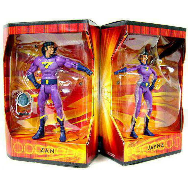 Mattel DC Universe Collectible Zan and Jayna Action Figures, 1.92