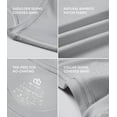 thumbnail image 2 of Men's Undershirt Bamboo Rayon Moisture-Wicking T-Shirts Stretch Crewneck/V-Neck Tees for Men, 3 Pack, 2 of 6