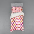thumbnail image 2 of Ambesonne Colorful Bedding Set 4 Pcs, Semi Circles and Stars, Queen, Multicolor, 2 of 3