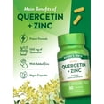 thumbnail image 5 of Quercetin with Zinc | 30 Capsules | Vegan, Non-GMO & Gluten Free Supplement | by Nature's Truth, 5 of 7