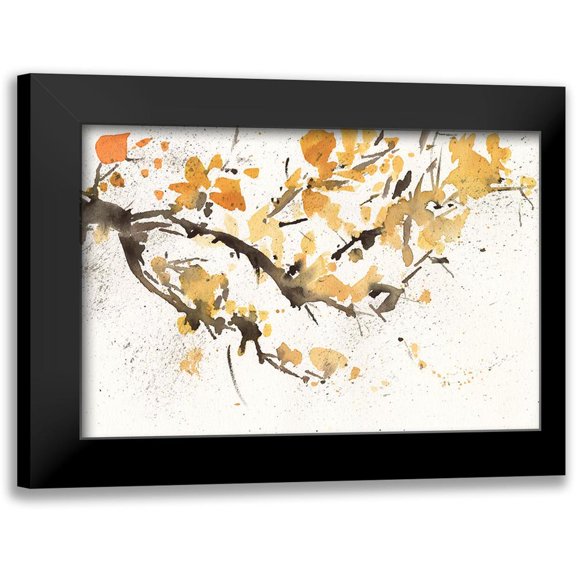 Dixon, Samuel 14x11 Black Modern Framed Museum Art Print Titled - Watercolor Tree Branch I