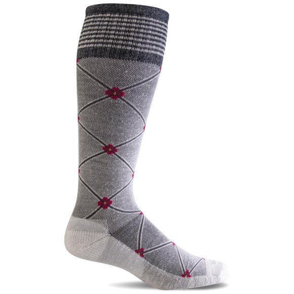 Calcetines de compresión Sockwell Elevation Firm Oyster M/L para mujer