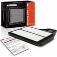 thumbnail image 1 of wqlpp-A-Premium Engine Air Filter Compatible with Nissan Altima 2013 2014 2015 2016 2017 2018, Fit for Sedan & L4 2.5L Engine, Rigid Panel Air Filter, Pack of 1, 1 of 4