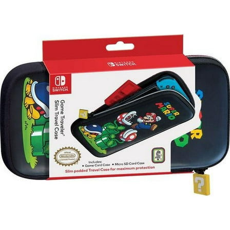 RDS Industries Nintendo Switch Video Game Traveler- Slim Travel Super Mario Carrying Case