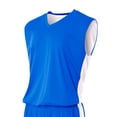 thumbnail image 2 of A4 Reversible Moisture Management Muscle For Men in Royal/White | N2320, 2 of 2