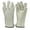 Regular Unlined, variant on G & F 6003 Premium Genuine White Leather Gloves - Elastic Shirred - 3 Pair - Size Medium