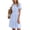 BU1, variant on Dresses for Women Summer Dresses for Women V-Neck Puff Sleeve Smocked Waist Flowy Casual Mini Dress BU2 S
