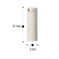 thumbnail image 2 of Billuyoard Frasco de vacío de 450ML, botella portátil con sellado, taza aislada, botellas de agua de gran capacidad, tazas aislantes, vasos de viaje para Teteras Blanco Billuyoard HA071774-01, 2 of 6