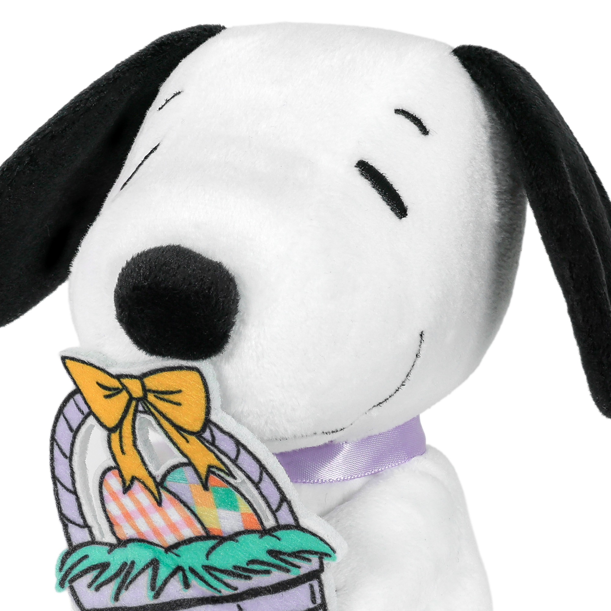 Hallmark Peanuts Plush (Snoopy With Die-Cut Felt Easter Basket), 6" H