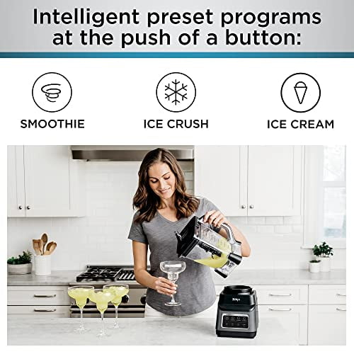 Licuadora Ninja Professional Plus Blender with Auto iQ 1200watts 2.1lts BN701 NINJA BN701 Walmart en linea