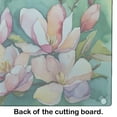 thumbnail image 5 of Louisiana Magnolias in Watercolor Glass Cutting Board Large 12 in x 15 in, 5 of 5