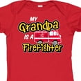 thumbnail image 4 of Inktastic My Grandpa is a Firefighter with Fire Truck Boys or Girls Baby Bodysuit, 4 of 5