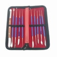 thumbnail image 2 of 10Pcs Dental Stainless Steel Wax Carving Tool Set Dentist Sculpture Knife Dentistry Instrument Dental Lab, 2 of 5