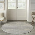 thumbnail image 4 of Nourison Essentials Indoor/Outdoor Grey/Beige 6' x round Area Rug, (6 Round), 4 of 11