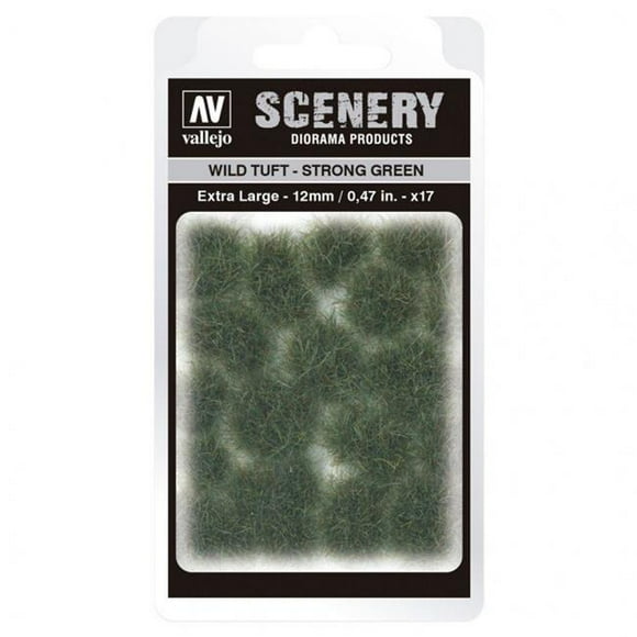 Acrylicos Vallejo VJPSC427 Wild Tuft Strong Green Extra Large Scenery