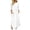 White., variant on HBGVBA Casual Maxi Dresses for Women T Shirt Dress 3/4 Sleeve Crewneck Side Slit Pocket Loose Soft Stretchy Dress